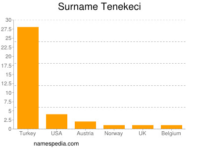 Surname Tenekeci