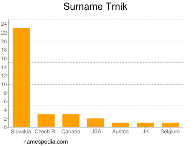 Surname Trnik
