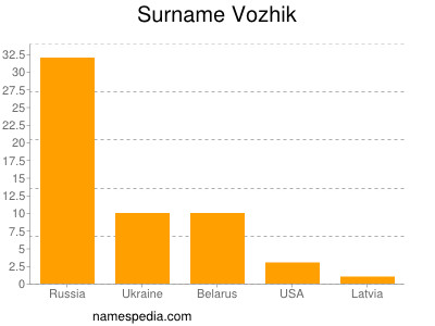 Surname Vozhik