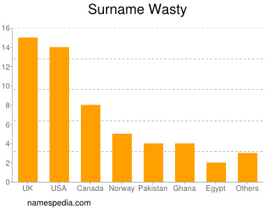 Surname Wasty