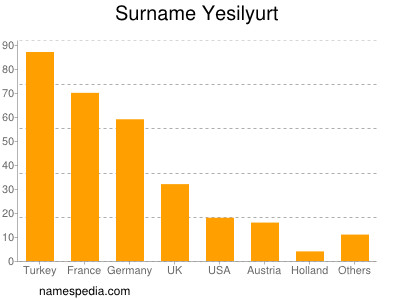Surname Yesilyurt