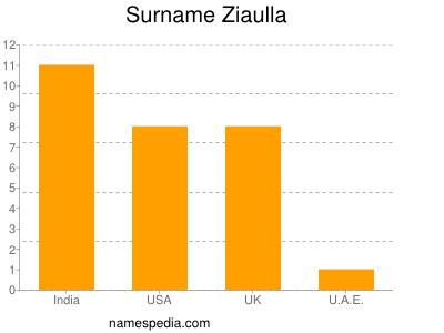 Familiennamen Ziaulla