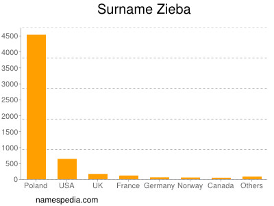 Surname Zieba
