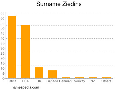 Familiennamen Ziedins