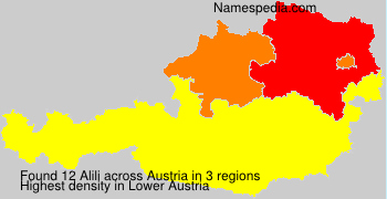 Surname Alili in Austria