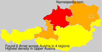 Surname Arnet in Austria