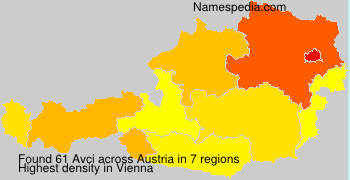Surname Avci in Austria