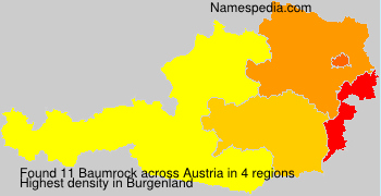 Surname Baumrock in Austria