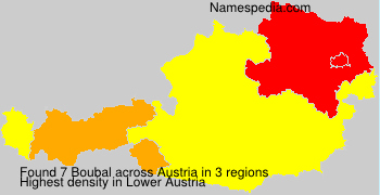 Surname Boubal in Austria