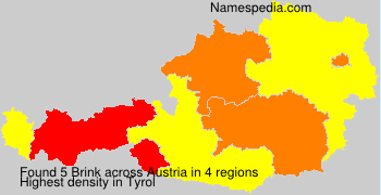 Surname Brink in Austria