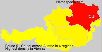 Surname Coufal in Austria