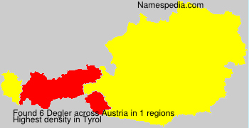Surname Degler in Austria