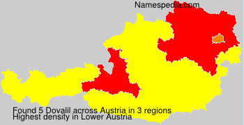 Surname Dovalil in Austria