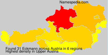 Surname Eckmann in Austria