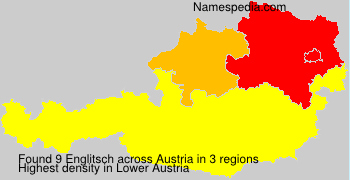 Surname Englitsch in Austria Surname Englitsch in Austria