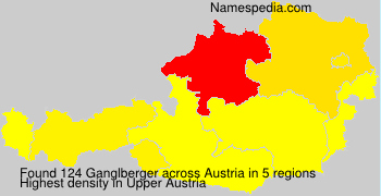 Surname Ganglberger in Austria