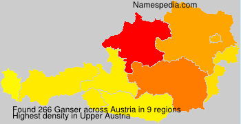 Surname Ganser in Austria