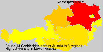 Surname Godderidge in Austria