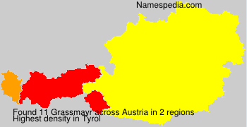 Surname Grassmayr in Austria