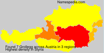 Surname Grollegg in Austria Surname Grollegg in Austria