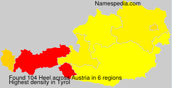 Surname Heel in Austria