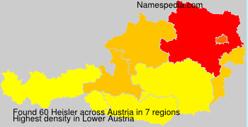 Surname Heisler in Austria