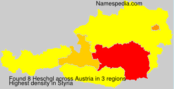 Surname Heschgl in Austria