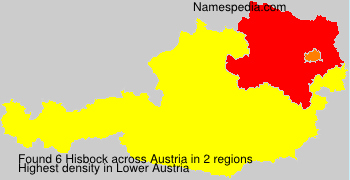 Surname Hisbock in Austria Surname Hisbock in Austria