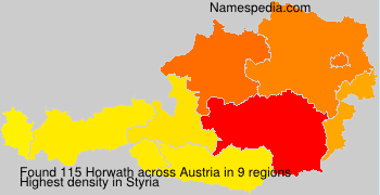 Surname Horwath in Austria