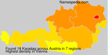 Surname Karadag in Austria