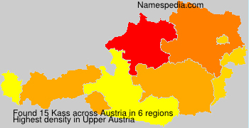 Surname Kass in Austria