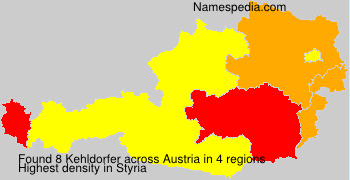 Surname Kehldorfer in Austria