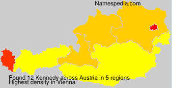 Surname Kennedy in Austria