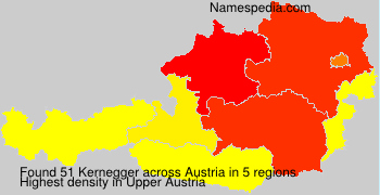 Surname Kernegger in Austria