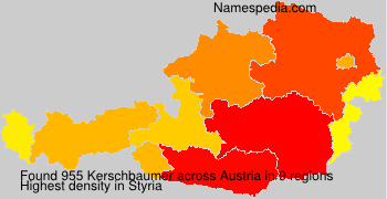 Surname Kerschbaumer in Austria