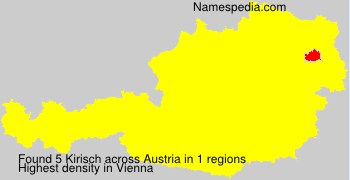 Surname Kirisch in Austria Surname Kirisch in Austria
