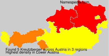 Surname Kreutzberger in Austria