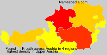Surname Kroath in Austria