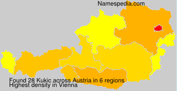 Surname Kukic in Austria