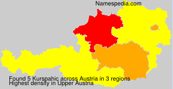Surname Kurspahic in Austria