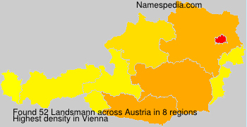 Surname Landsmann in Austria