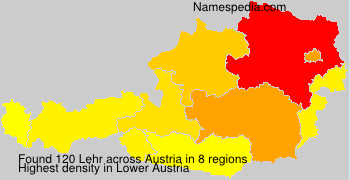 Surname Lehr in Austria