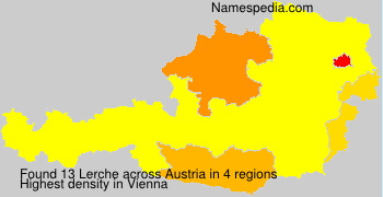 Surname Lerche in Austria