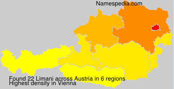 Surname Limani in Austria