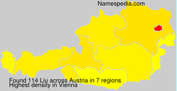 Surname Liu in Austria