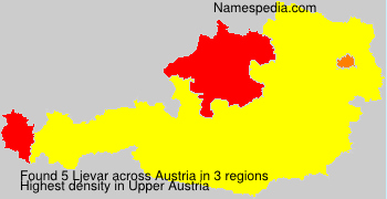 Surname Ljevar in Austria