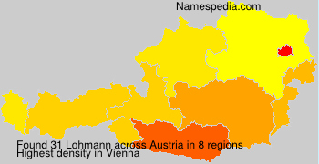 Surname Lohmann in Austria