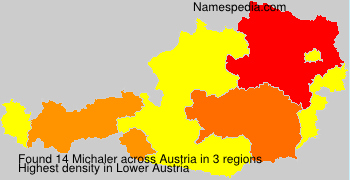 Surname Michaler in Austria
