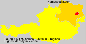 Surname Millesi in Austria