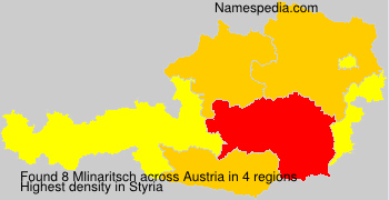 Surname Mlinaritsch in Austria